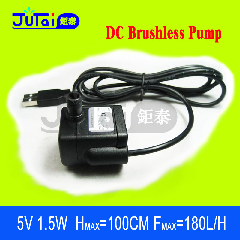 ̴ DC   5V 1.5WH =?? 1M 200L / H  з       귯ø м /mini  DC Water Pump 5V  1.5W  H=1M  200L/H low pressure fish tank Pump S